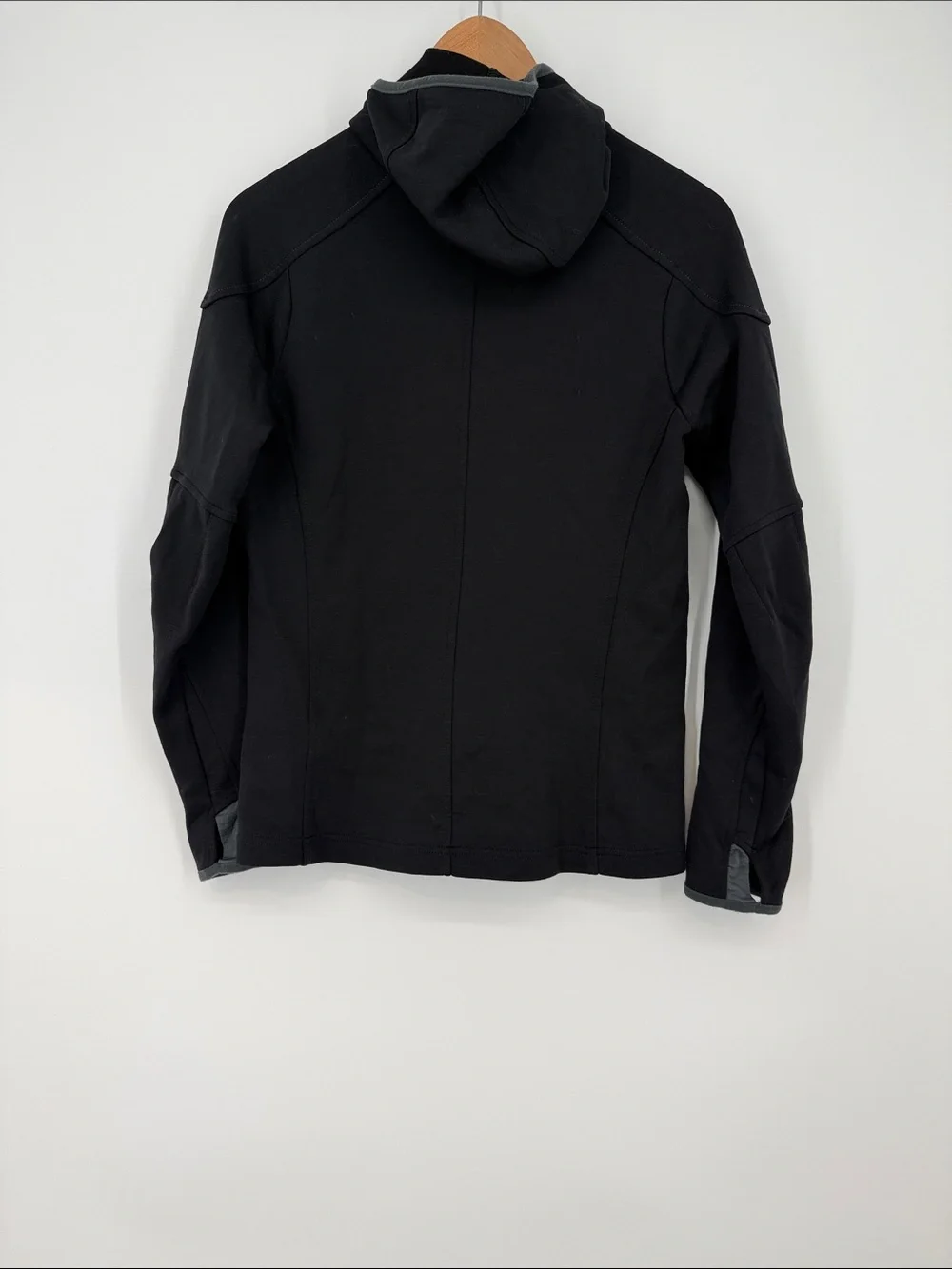 Smartwool Men's Black Hooded Softshell Jacket Size Medium - Picture 4 of 8